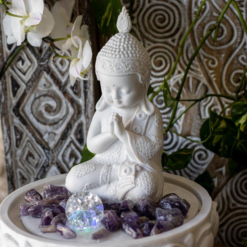 fonte água marmorite monge meditação paz fengshui espiritual zen buda tranquilidade decoração interiores loja artesintonia monge fonte de água 03