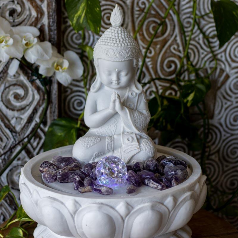 fonte água marmorite monge meditação paz fengshui espiritual zen buda tranquilidade decoração interiores loja artesintonia monge fonte de água 05