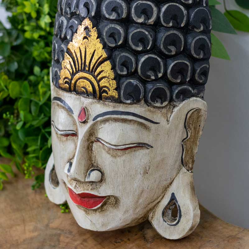 mascara decorativa buda buddha home decor decoracao zen budismo artesintonia bali indonesia 8