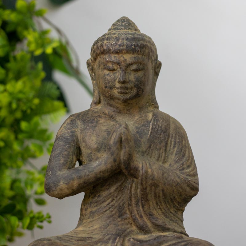 escultura buda buddha cimento jardim garden artesintonia decoracao zen pedra balinesa jardins 1