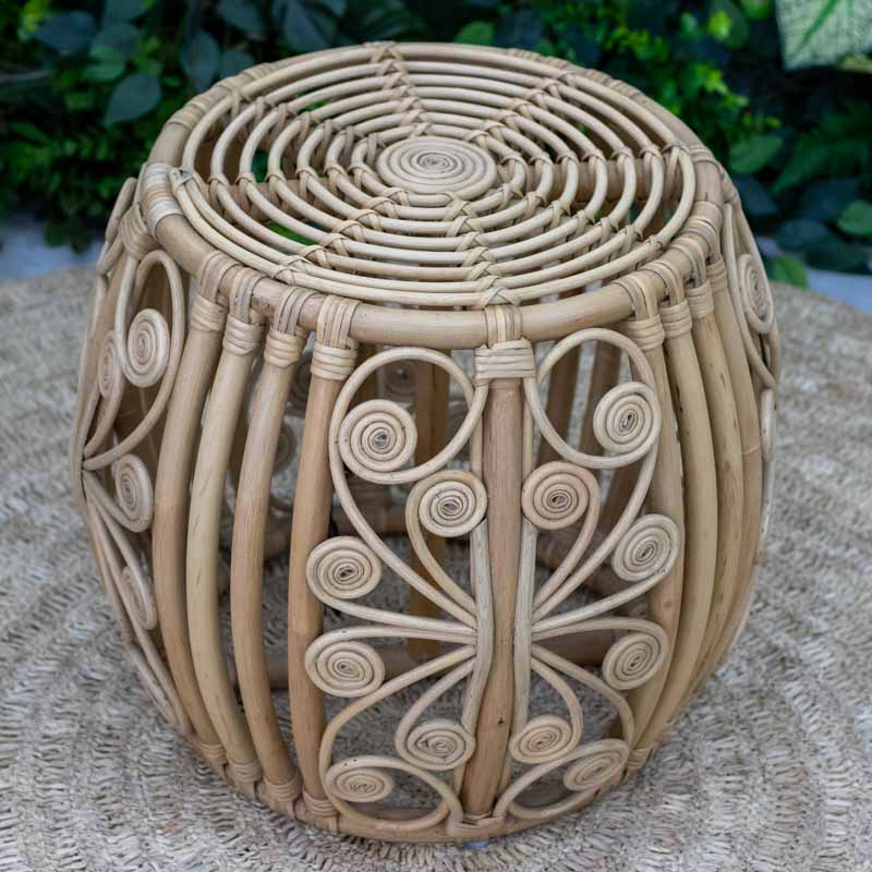 mesa centro canto fibra natural design boho artesanato bali indonesia comprar moveis sala ambientes casa loja artesintonia