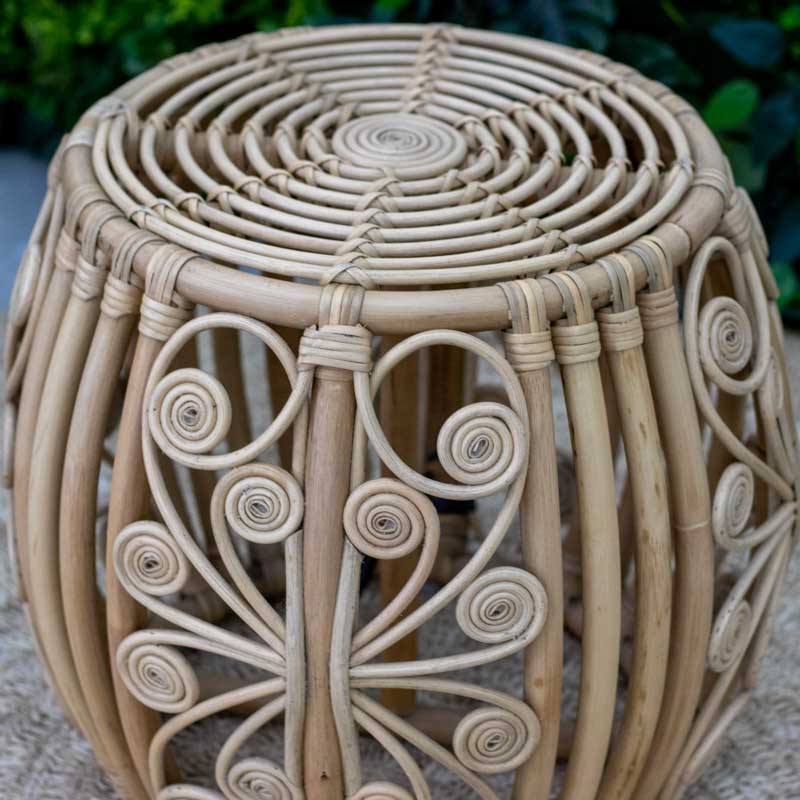 mesa centro canto fibra natural design boho artesanato bali indonesia comprar moveis sala ambientes casa loja artesintonia