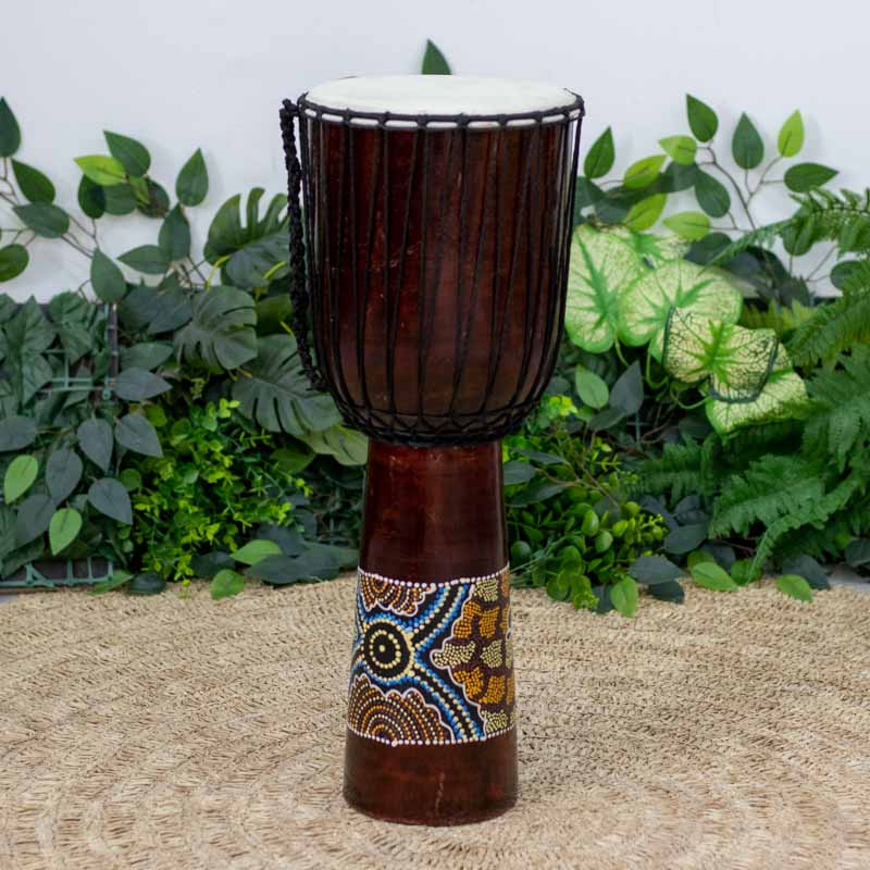 tambor aborigene africano decoracao djembe artesintonia 4