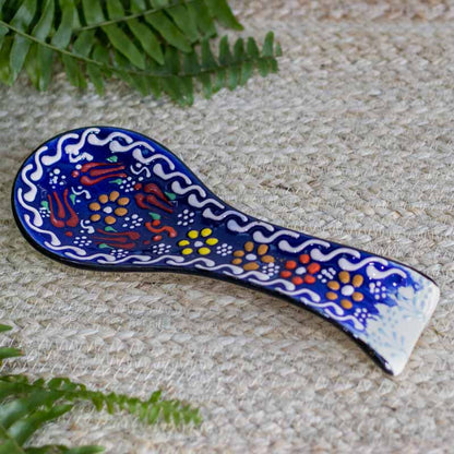 descanso colher ceramica turca artesanato cozinha decoracao cores cozinhar cultura mesa posta comprar loja artesintonia