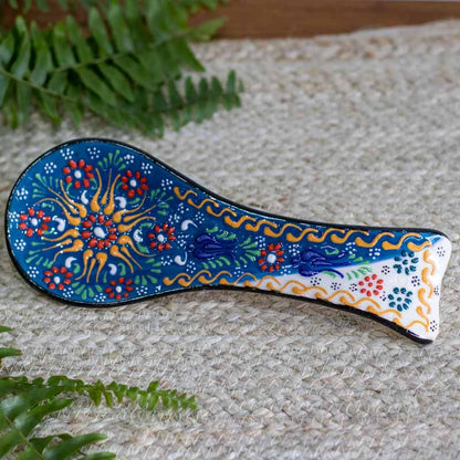 descanso colher ceramica turca artesanato cozinha decoracao cores cozinhar cultura mesa posta comprar loja artesintonia