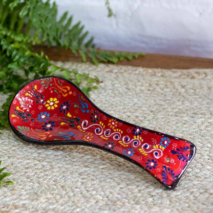 descanso colher ceramica turca artesanato cozinha decoracao cores cozinhar cultura mesa posta comprar loja artesintonia