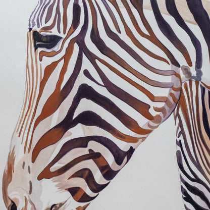 tela quadro pintura decoracao parede animal zebra preto branco design interiores detalhes realismo bali indonesia comprar loja artesintonia