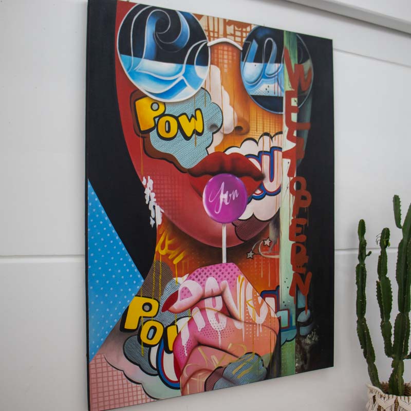 tela pintura quadro arte bali popart cores estilo decoracao parede comprar loja artesintonia