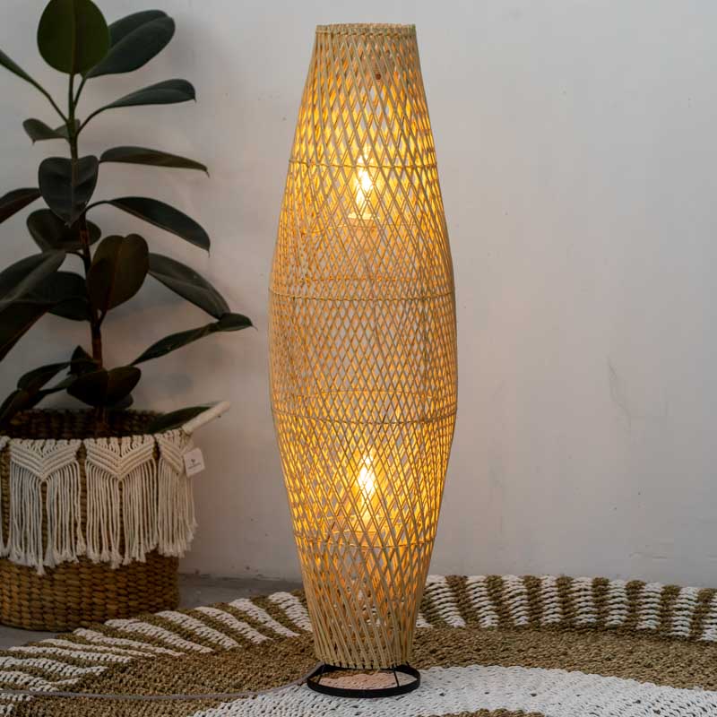 luminaria rattan fibra natural mesa abajur iluminação luz decor decoração decoration home house boho bali balines balinesa indonesia 01