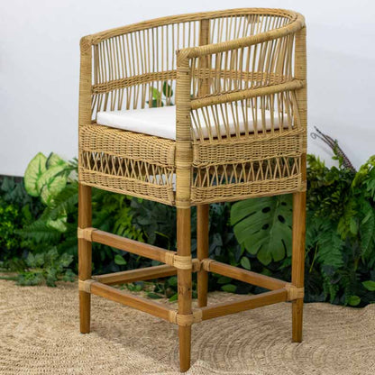 cadeira rattan artesanal bali indonesia decoracao casa jardim conforto boho chic comprar loja artesintonia