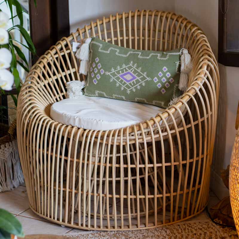 cadeira rattan artesanal bali indonesia decoracao casa jardim conforto boho chic comprar loja artesintonia