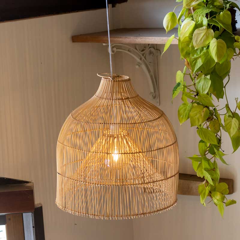 luminariade teto rattan artesanal home decor decoracao pendente bali indonesia artesintonia