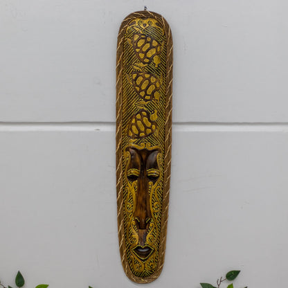 mascara decorativa borneo elementos bali indonesia madeira albizia rattan artesanato cultura tradicao loja artesintonia 05