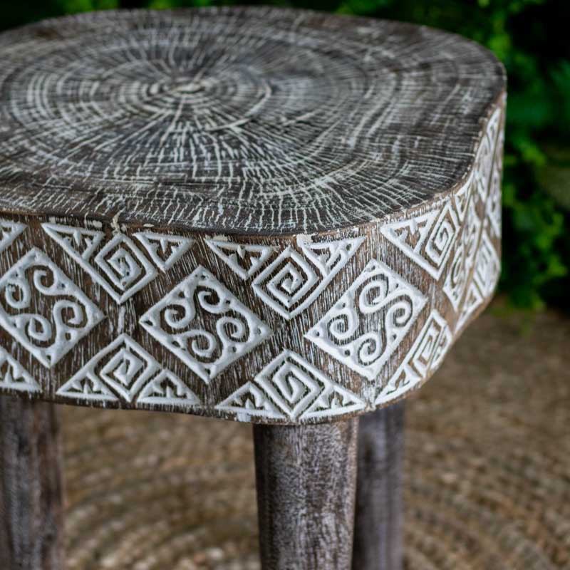 mesa centro madeira canto etnica 
 timor resistente artesanato bali indonesia decoracao sala casa varanda design interiores comprar loja artesintonia 