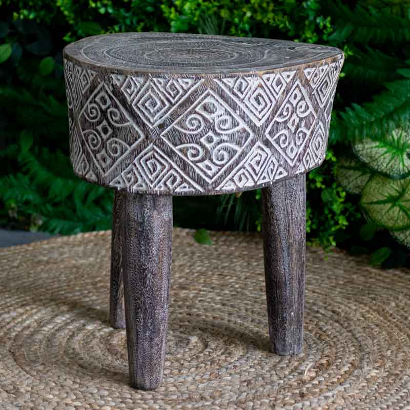 mesa centro madeira canto etnica 
 timor resistente artesanato bali indonesia decoracao sala casa varanda design interiores comprar loja artesintonia 