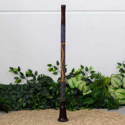 Didgeridoo Reto em Madeira Balinês