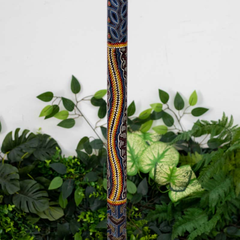 Didgeridoo Reto em Madeira Balinês