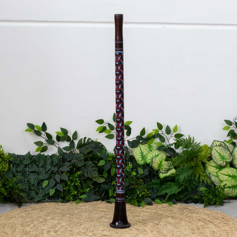 Didgeridoo Reto em Madeira Balinês