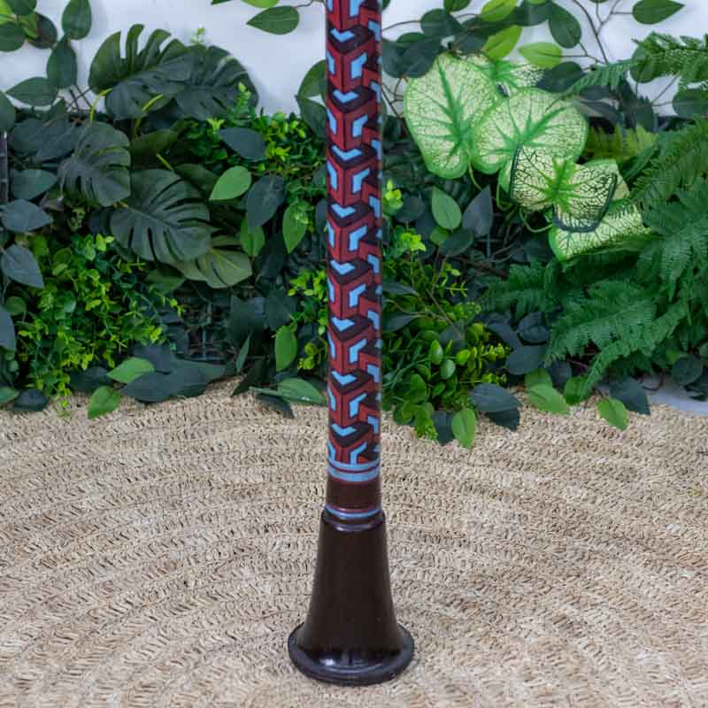 Didgeridoo Reto em Madeira Balinês