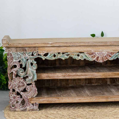 aparador buffet organizador madeira demolição decorativo móvel bali indonésia decorative sideboard wood loja artesintonia comprar