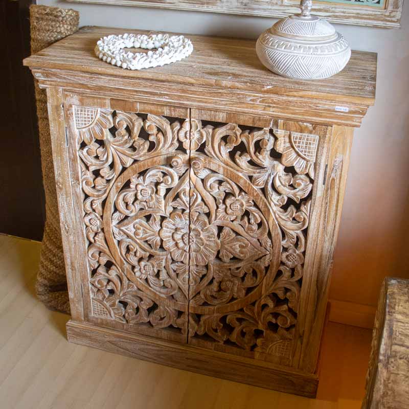 estante móvel cômoda armário bali pátina madeira indonésia boho decorativo utilitário wood cabinet decorative loja artesintonia comprar