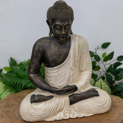 escultura buda meditação zen fibrocimento bali indonésia tranquilidade decoração terapia loja artesintonia 04