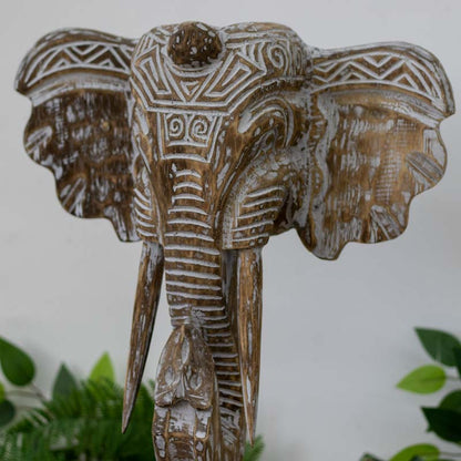 escultura elefante etnico cabeca madeira bali indonesia entalhado artesanal loja artesintonia decoracao 02